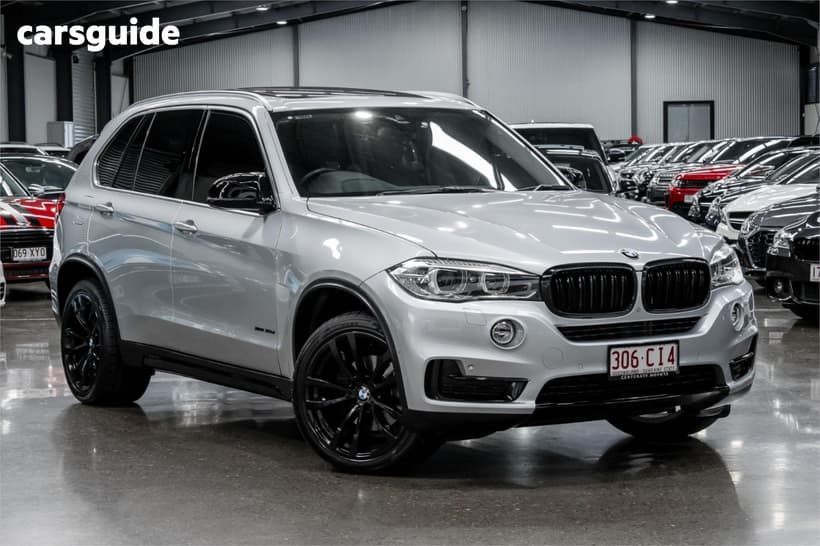 Silver 2014 BMW X5 Wagon Xdrive 30D