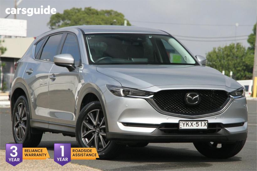 Silver 2020 Mazda CX-5 Wagon Touring (4X4)