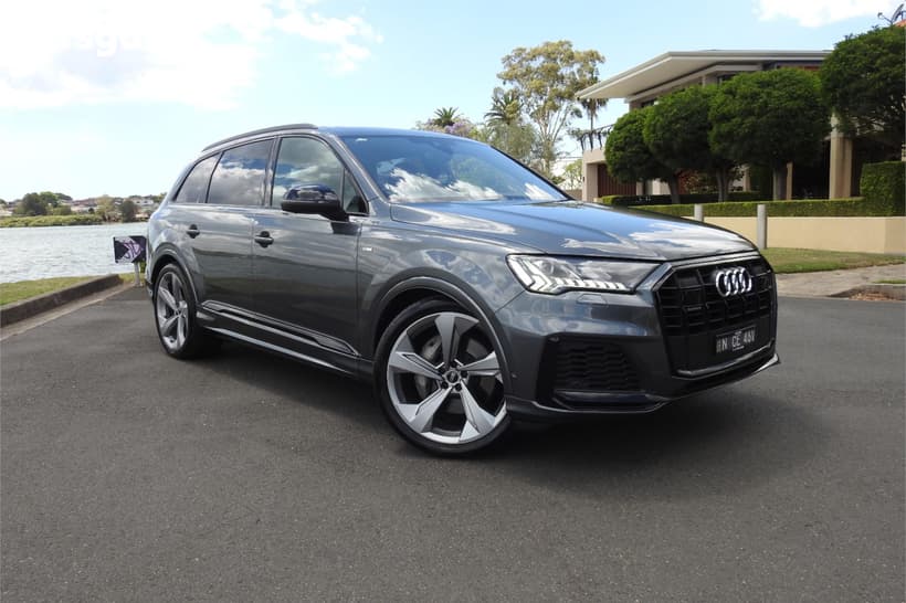 Grey 2021 Audi Q7 Wagon 55 Tfsi S Line Quattro Mhev
