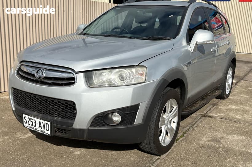 Silver 2012 Holden Captiva Wagon 7 Lx (4X4)