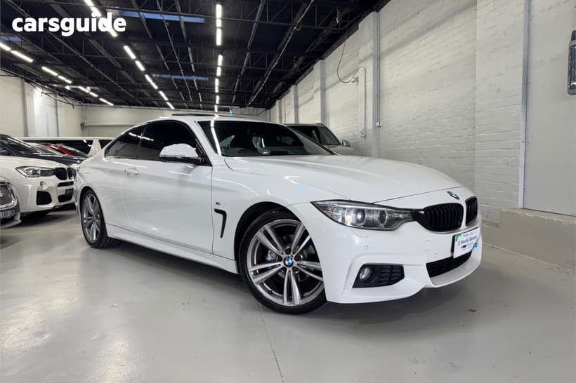 White 2016 BMW 420I Coupe Sport Line