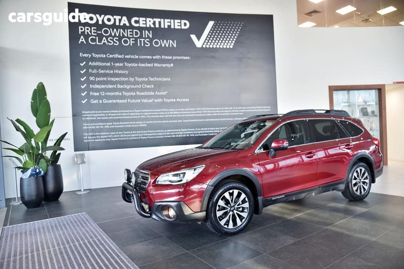 Red 2016 Subaru Outback Wagon 2.5I
