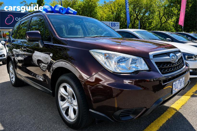 Red 2013 Subaru Forester Wagon 2.5I