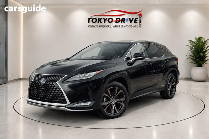 Black 2020 Lexus RX SUV HYBRID