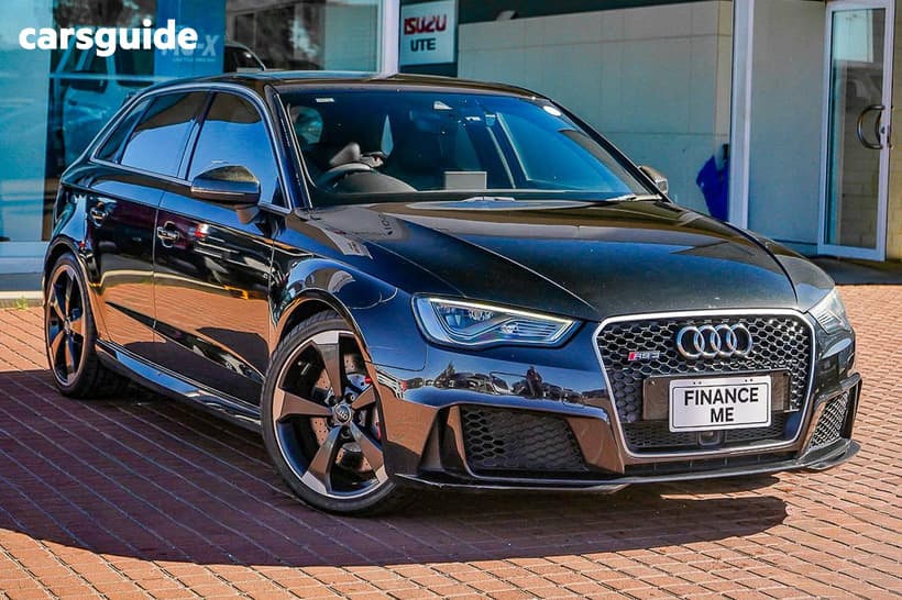 Black 2016 Audi RS3 Hatchback Sportback Quattro