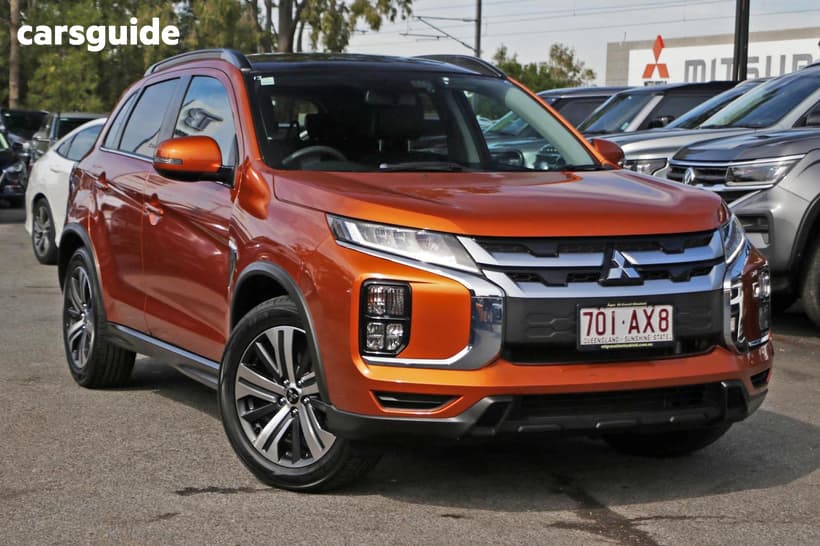 Orange 2019 Mitsubishi ASX Wagon Exceed (2Wd)