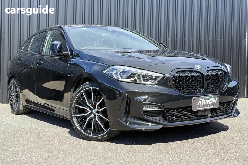 Black 2020 BMW 118I Hatchback M Sport