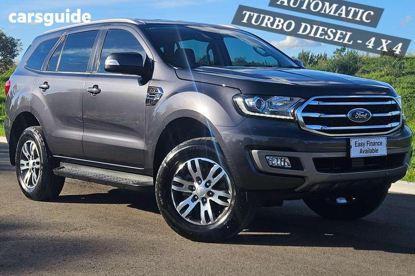Grey 2018 Ford Everest Wagon Trend (4Wd 7 Seat)