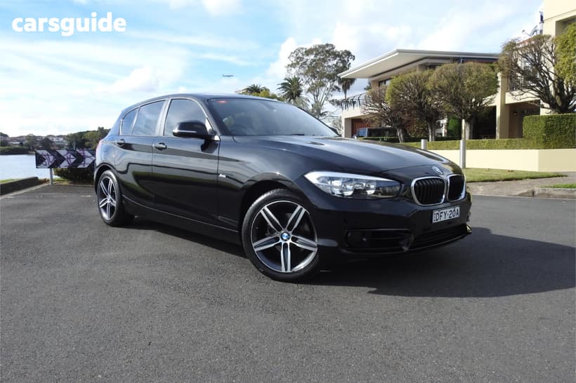 Black 2016 BMW 118D Hatchback Sport Line