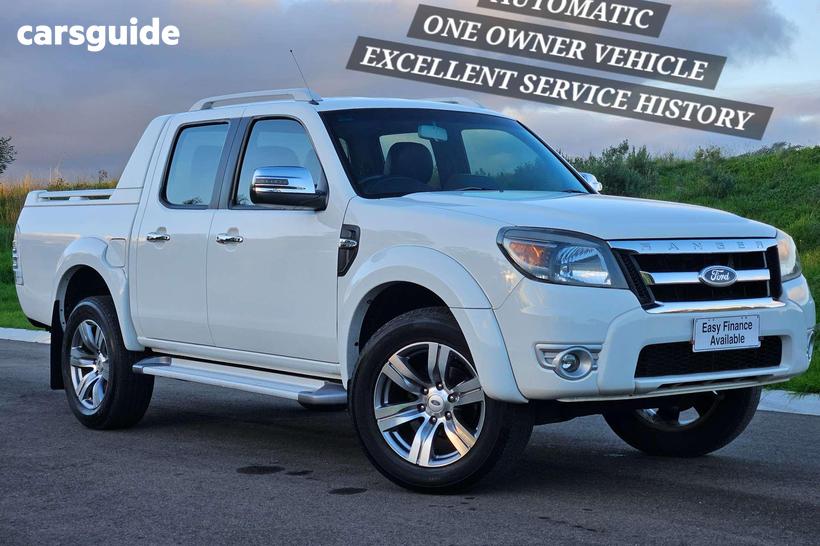 White 2011 Ford Ranger Dual Cab Pick-up Wildtrak (4X4)