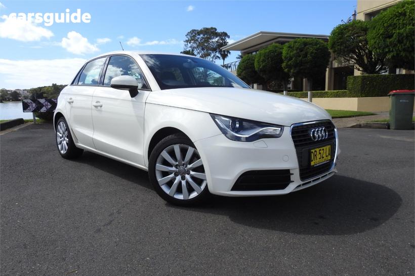 White 2014 Audi A1 Hatchback Sportback 1.4 Tfsi Attraction