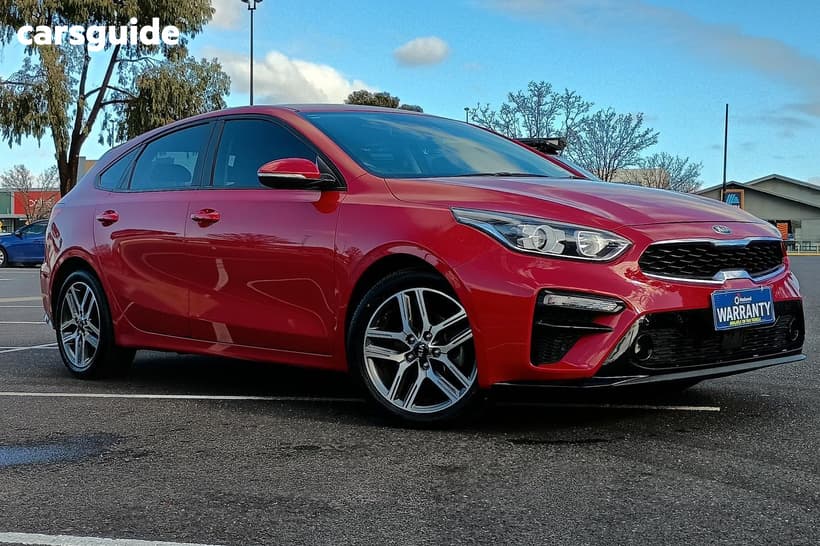 Red 2020 Kia Cerato Hatchback Sport+ Safety Pack