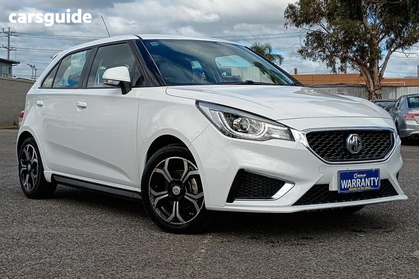White 2020 MG MG3 Hatchback Excite (With Navigation)