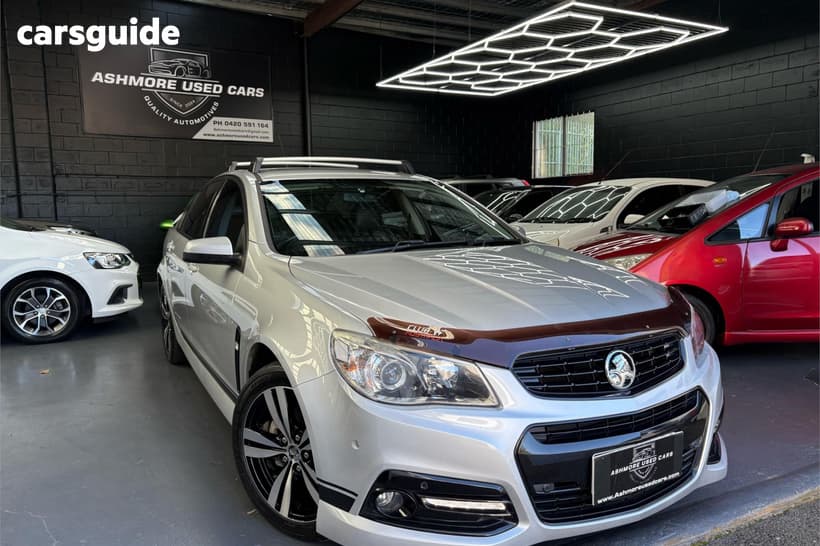 Silver 2015 Holden Commodore Sedan Sv6 Storm