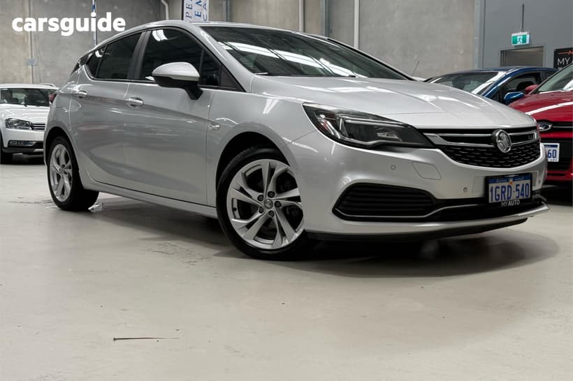 Silver 2017 Holden Astra Hatchback Rs