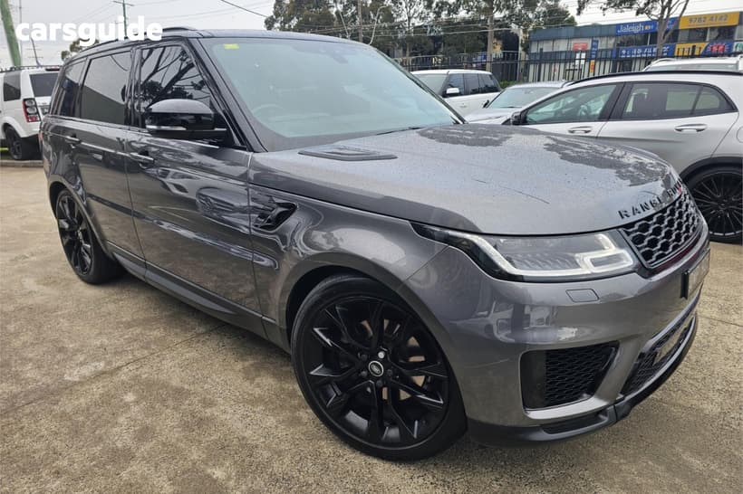 Grey 2018 Land Rover Range Rover Sport Wagon Tdv6 Se