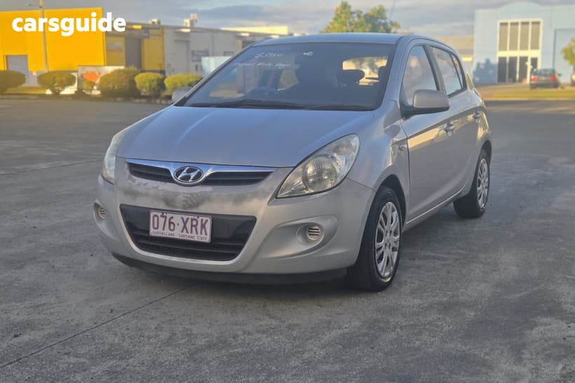 Silver 2012 Hyundai I20 Hatchback Active