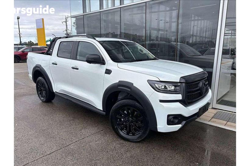 White 2026 GWM Cannon Dual Cab Utility Vanta (4X4)