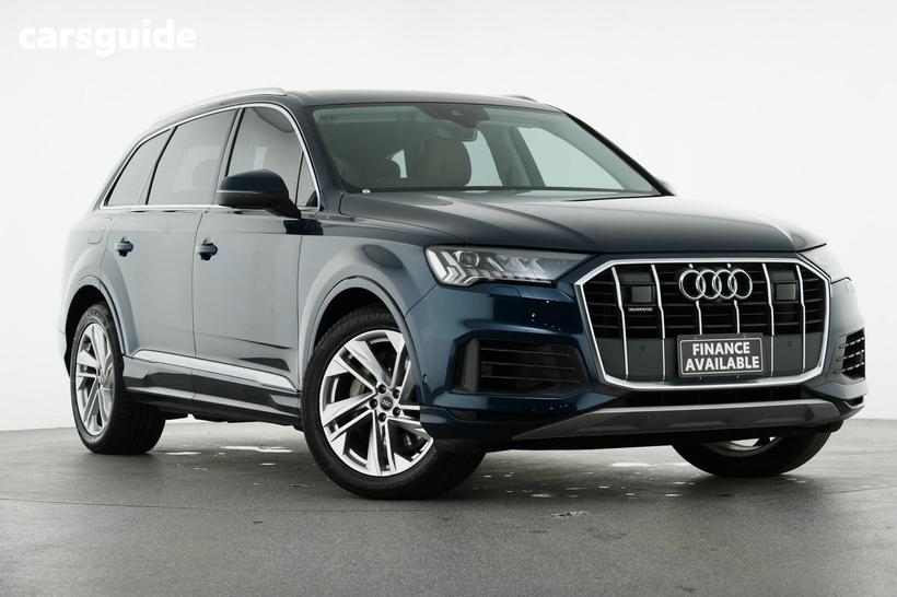 Blue 2021 Audi Q7 Wagon 45 Tdi Quattro Mhev