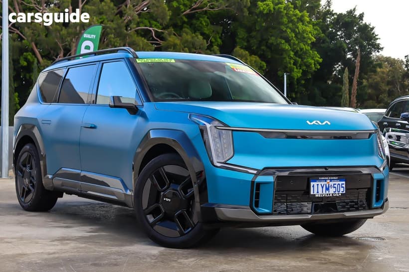 Blue 2023 Kia EV9 Wagon Gt Line