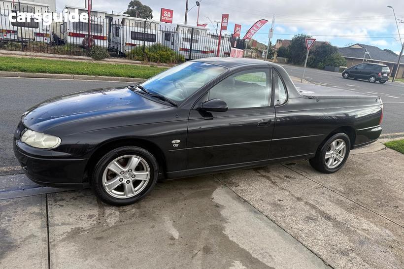Black 2001 Holden UTE Ute Tray VU R