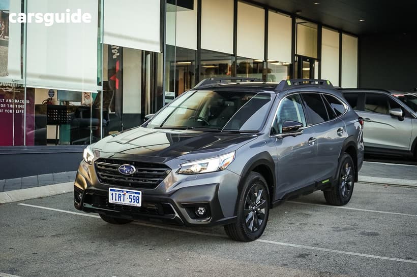 Grey 2024 Subaru Outback Wagon Awd Sport Xt
