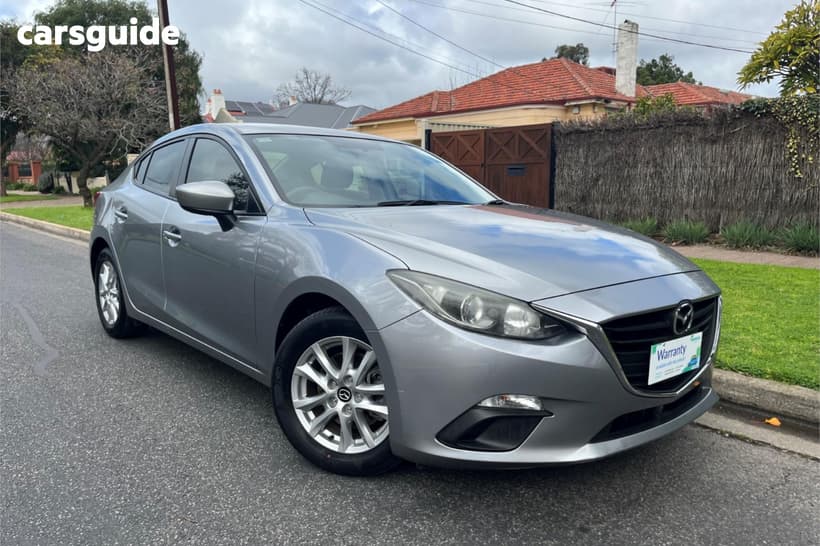 Silver 2015 Mazda 3 Sedan Neo