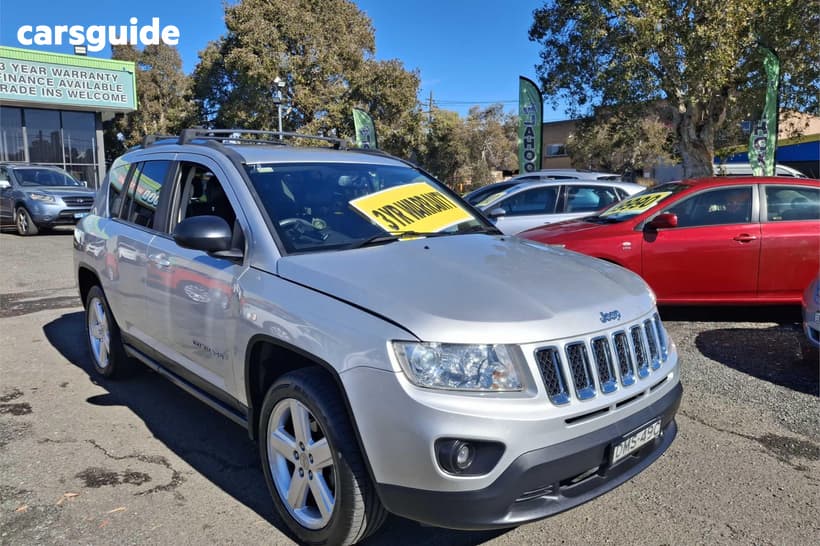 Silver 2012 Jeep Compass Wagon Limited (4X4)