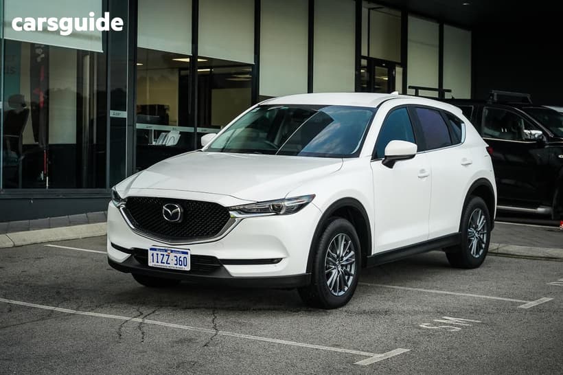 White 2019 Mazda CX-5 Wagon Maxx Sport (4X4)