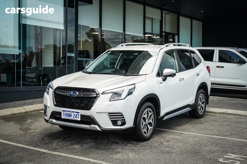 White 2021 Subaru Forester Wagon Hybrid L (Awd)