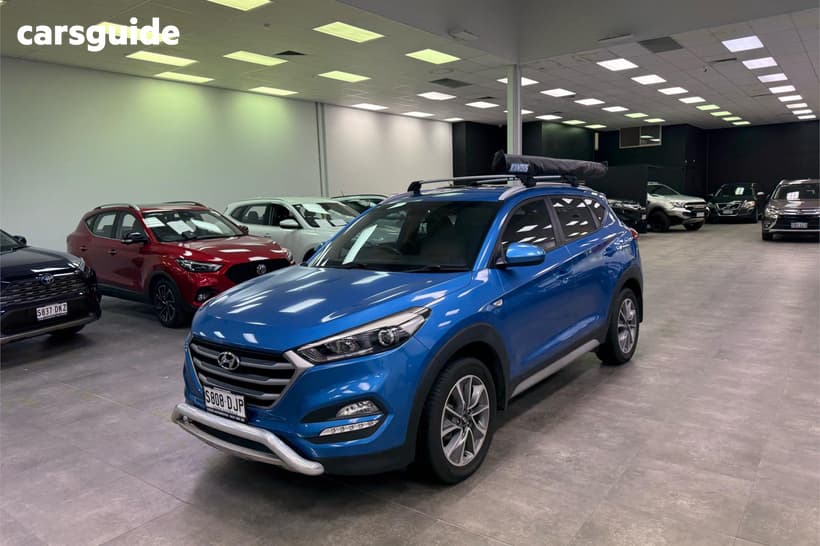 Blue 2017 Hyundai Tucson Wagon Active X (Fwd)