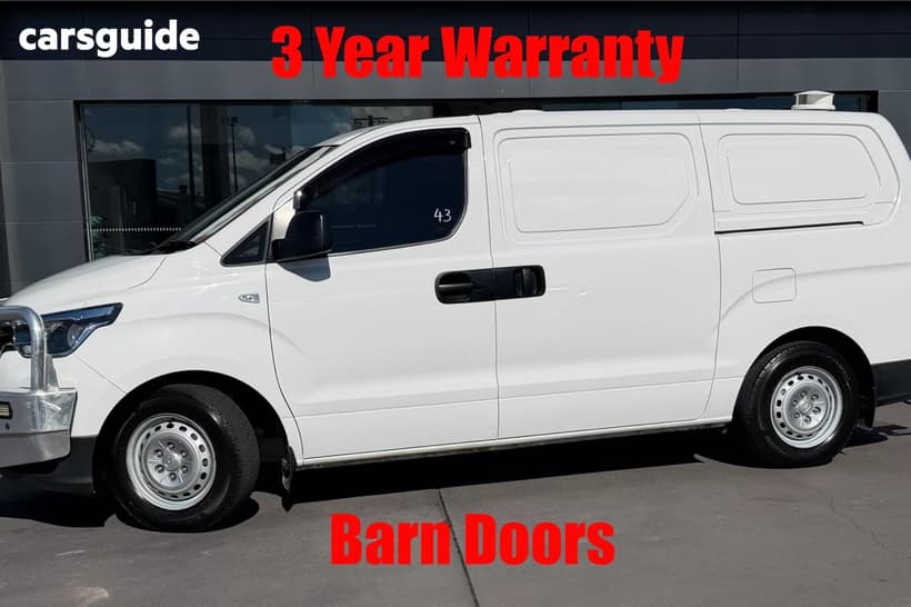 White 2020 Hyundai Iload Van 3S Twin Swing