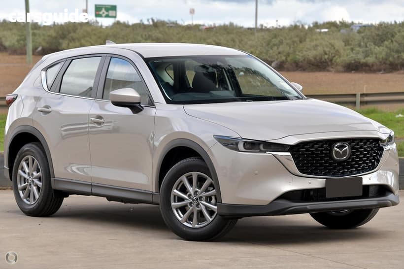 Silver 2026 Mazda CX-5 Wagon G25 Maxx Sport (Fwd)