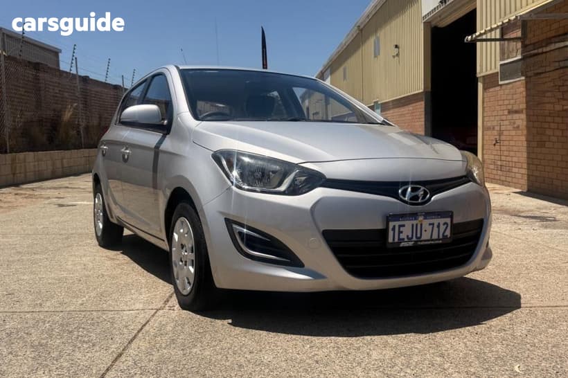 Silver 2013 Hyundai I20 Hatchback Active