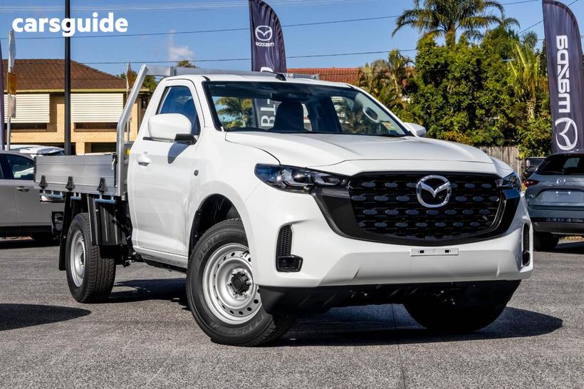 White 2026 Mazda BT-50 Cab Chassis Xt (4X2)