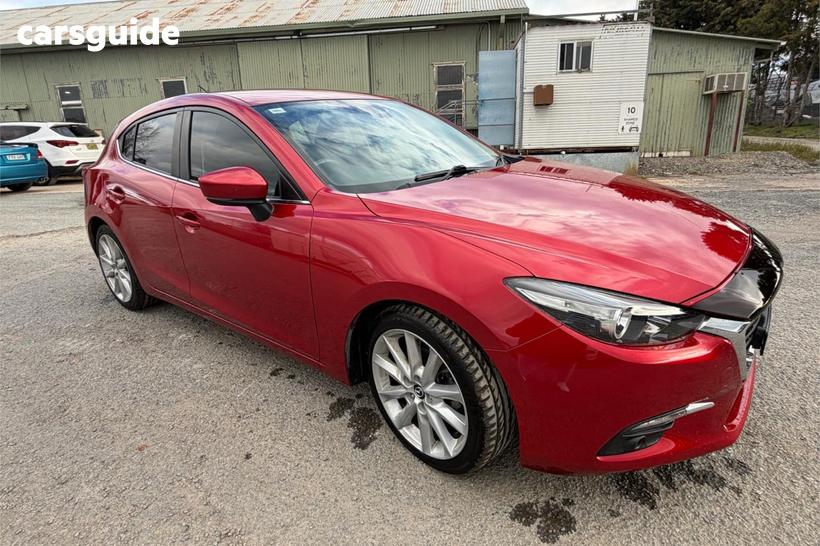 Red 2016 Mazda 3 Hatchback Sp25