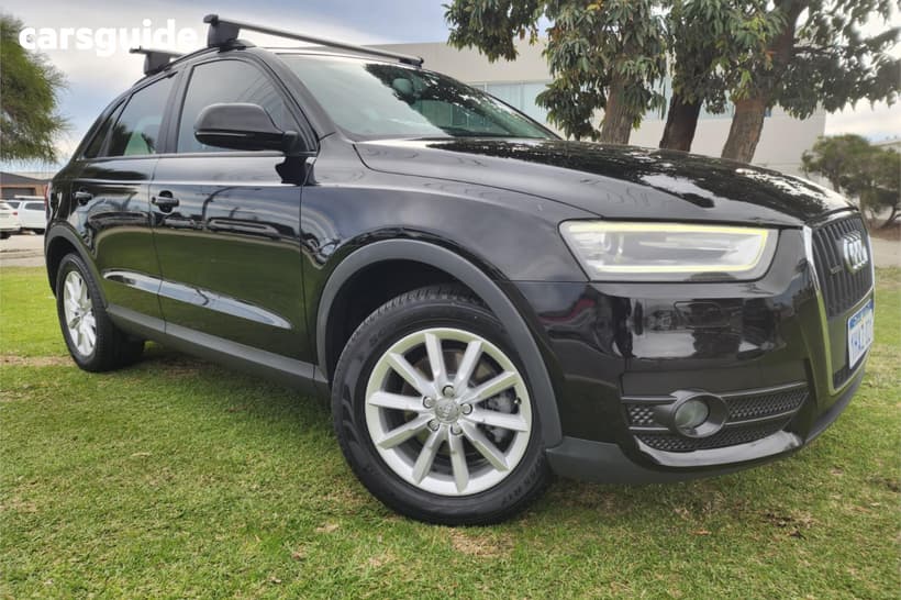 Black 2013 Audi Q3 Wagon 2.0 Tfsi Quattro (125Kw)