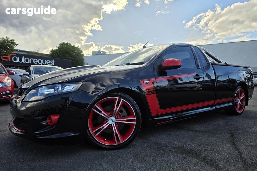 Black 2012 FPV GS Ute Tray BOSS 315 R