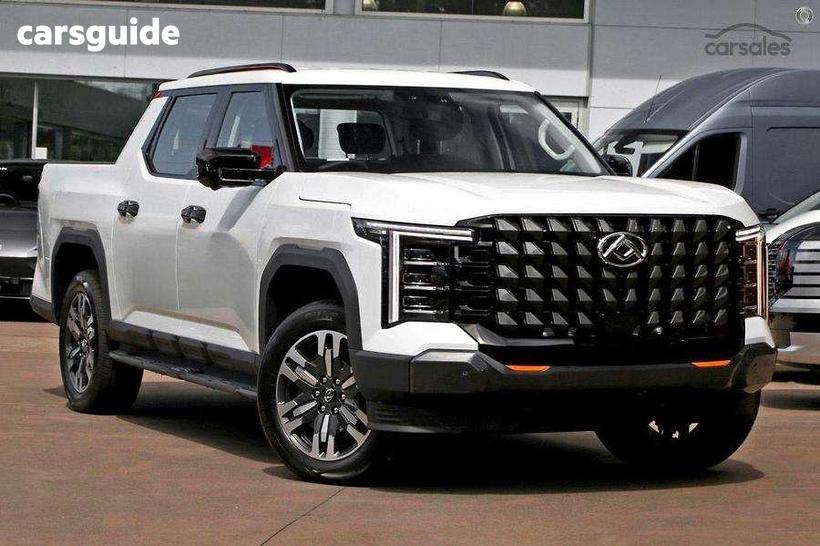 White 2025 LDV Terron 9 Double Cab Pick Up Evolve