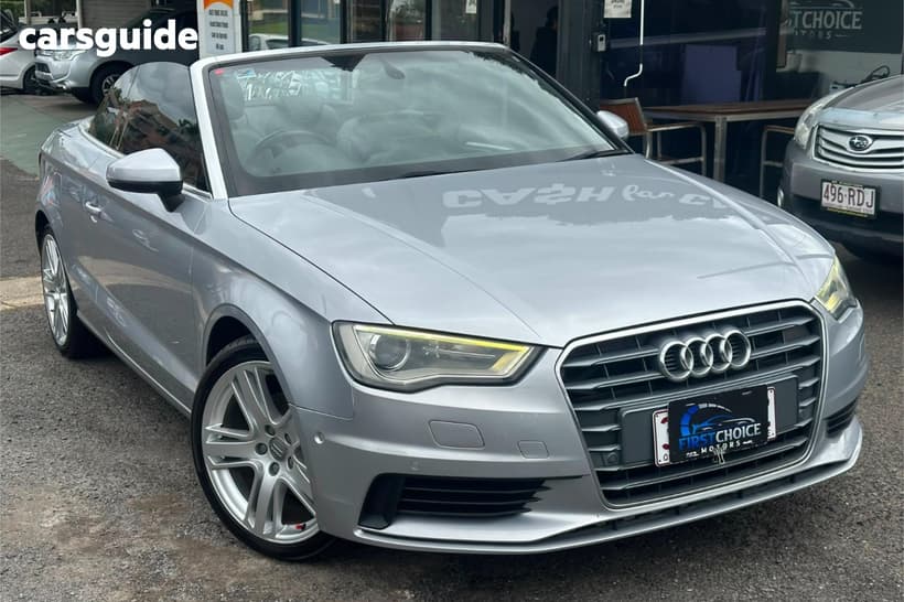 Silver 2014 Audi A3 Cabriolet 1.4 Tfsi Attraction Cod
