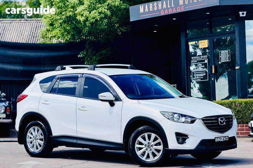 White 2015 Mazda CX-5 Wagon Maxx Sport (4X4)