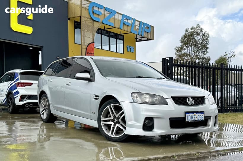 Silver 2011 Holden Commodore Sportswagon Sv6