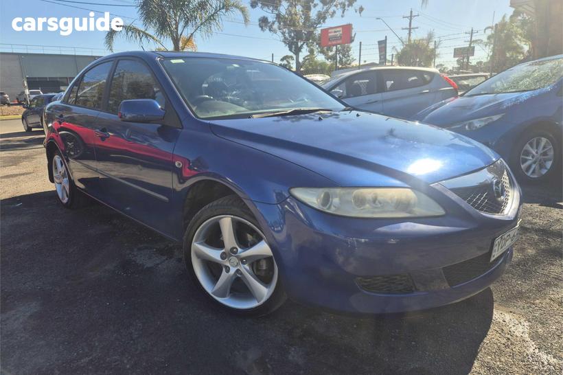 Blue 2005 Mazda 6 Wagon Classic