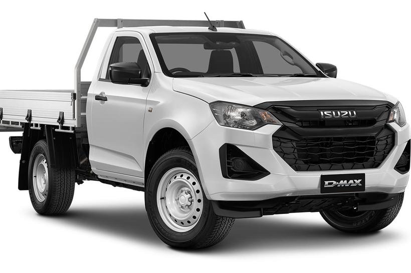White 2026 Isuzu D-MAX Cab Chassis Sx (4X2) High-Ride