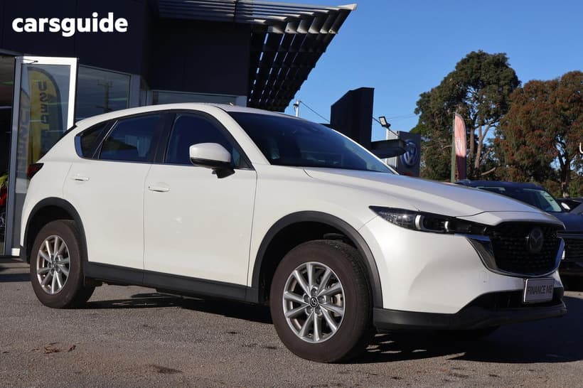 White 2024 Mazda CX-5 Wagon G20 Maxx (Fwd)