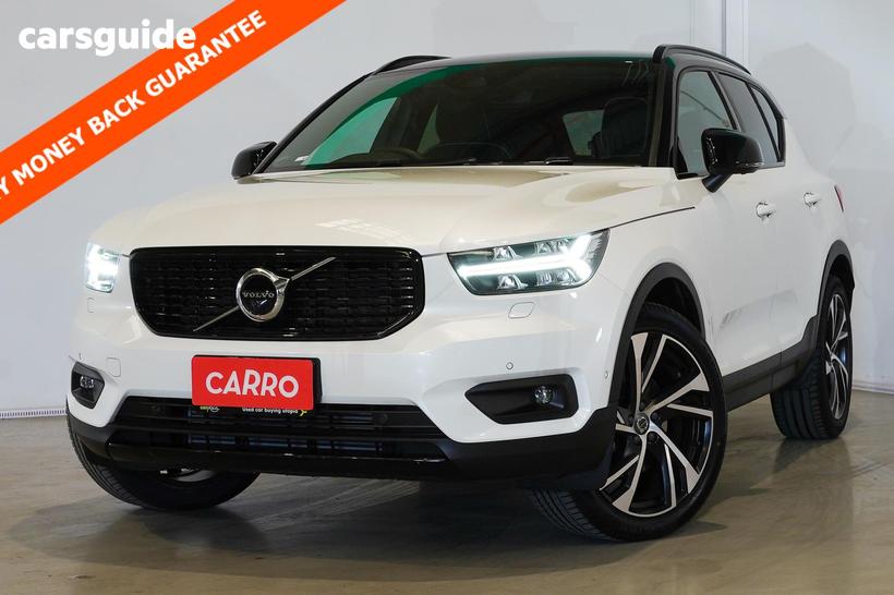 White 2022 Volvo XC40 Wagon T5 R-Design (Awd)