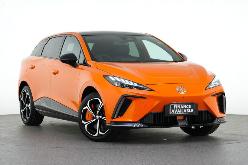 Orange 2024 MG MG4 Hatchback Xpower