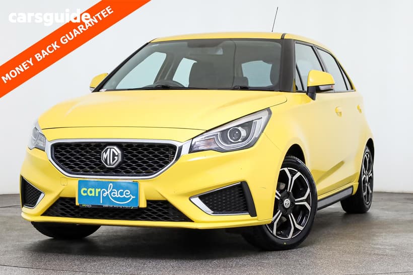 Yellow 2023 MG MG3 Hatchback Excite (With Navigation)