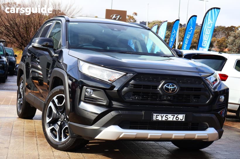 Black 2020 Toyota RAV4 Wagon Edge (Awd)