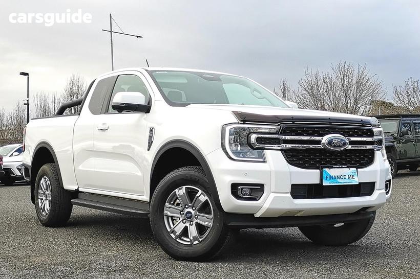 White 2024 Ford Ranger Super Cab Utility Xlt 2.0 (4X4)